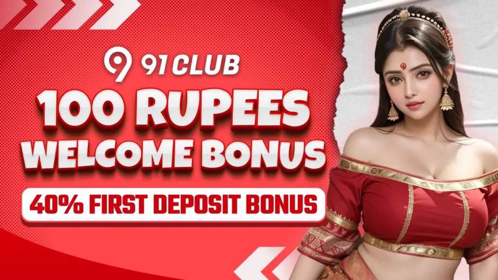 91 club app welcome bonus